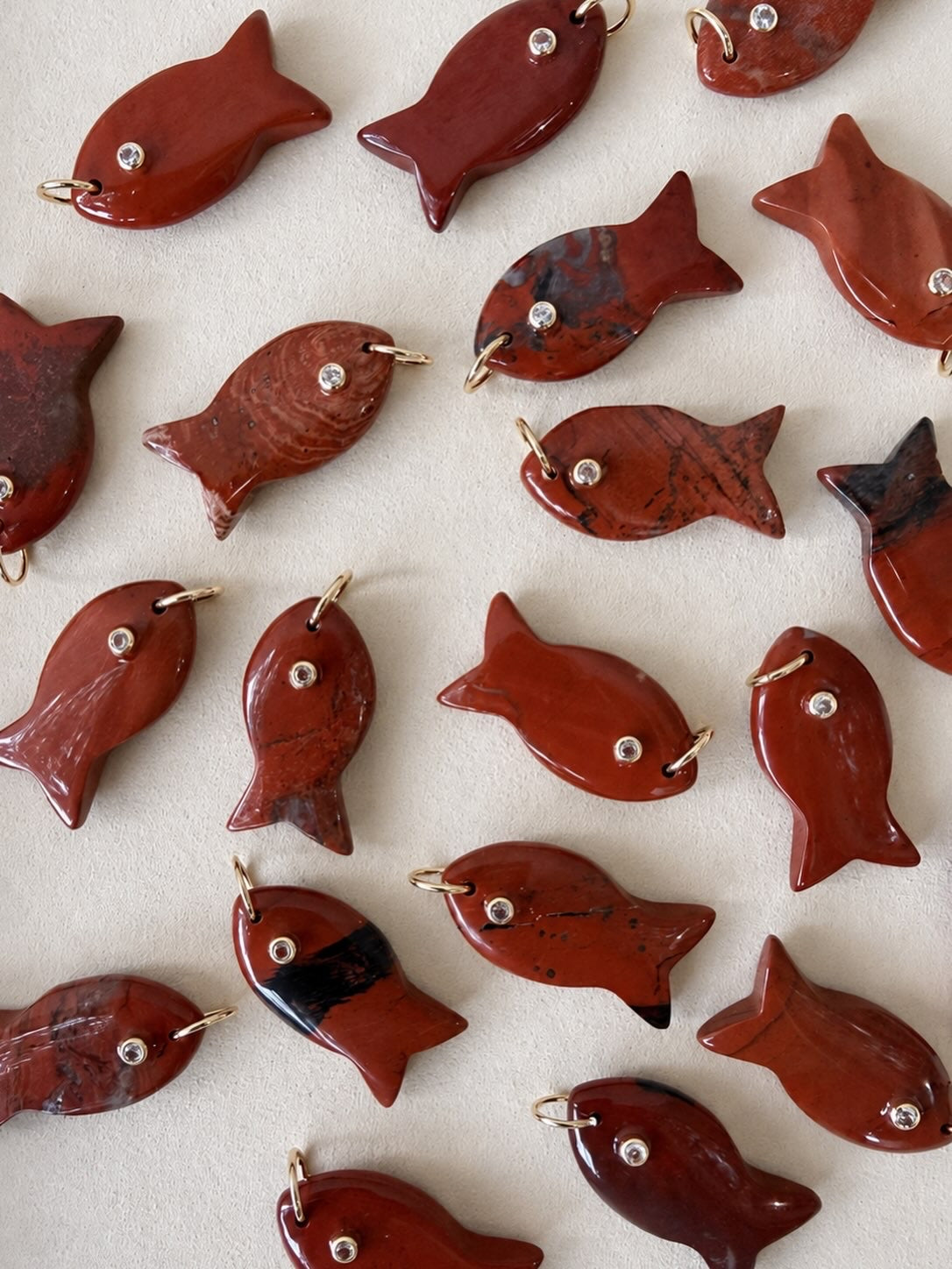 Red Carnelian Fish