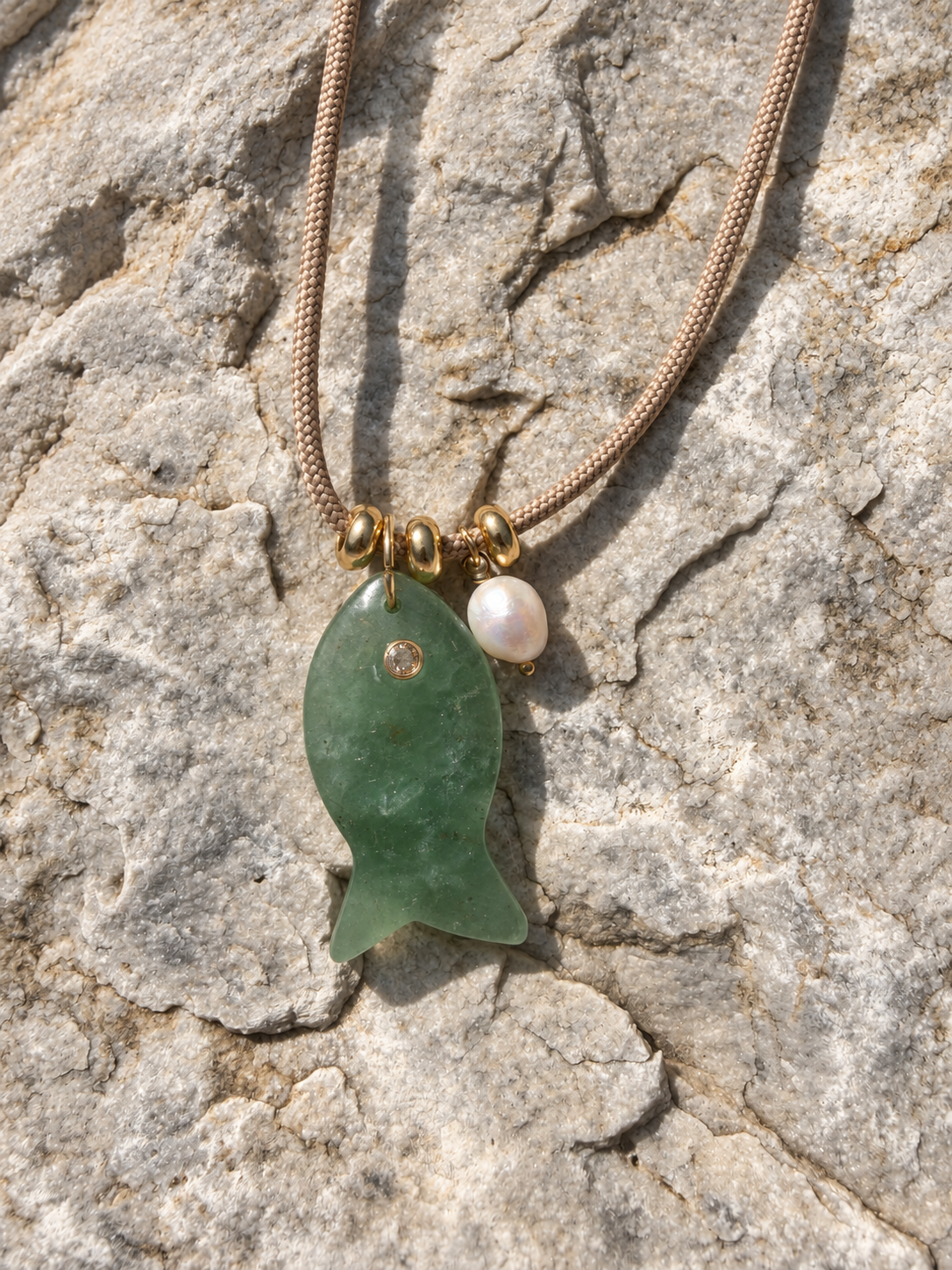 Green Agate Fish