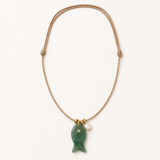 Green Agate Fish