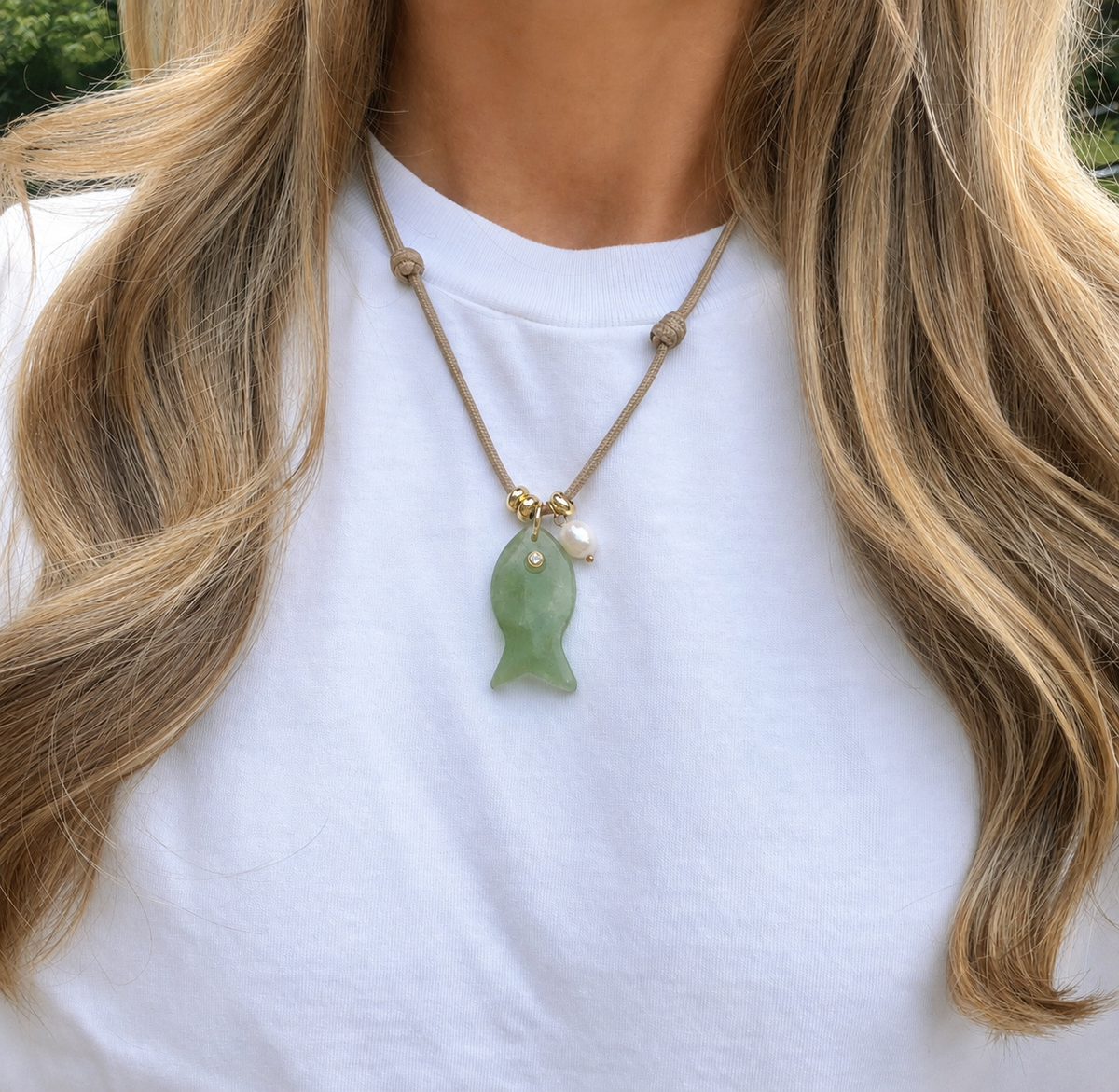 Green Agate Fish