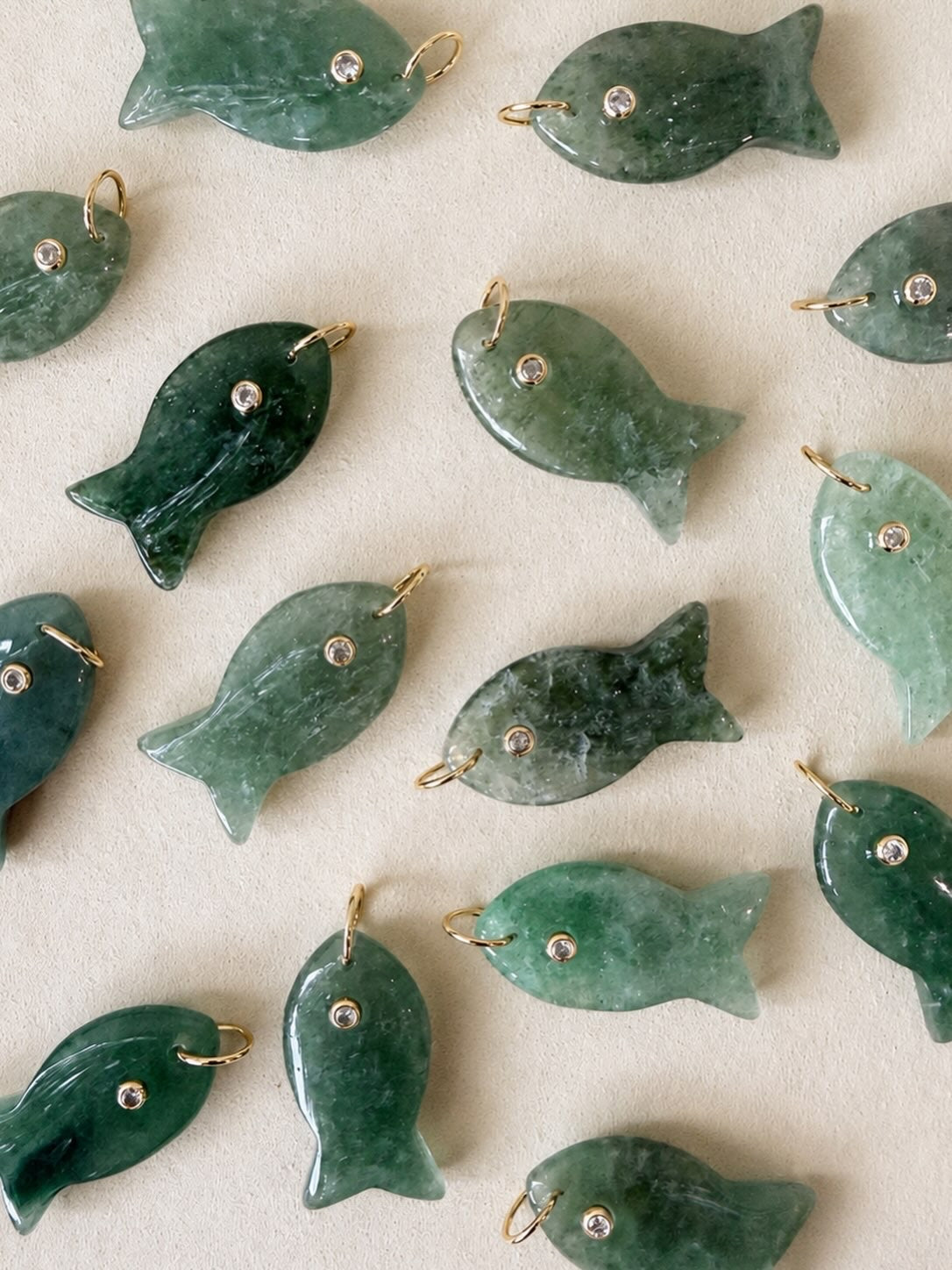 Green Agate Fish
