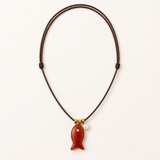 Red Carnelian Fish