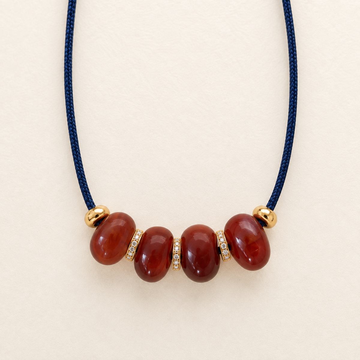 Red Agate Pebble